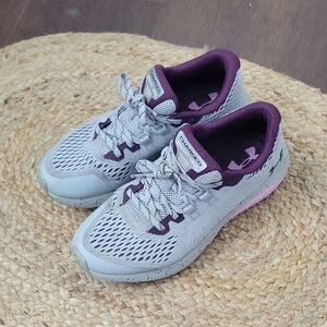 Under Armour Women's Athletic Shoes in Gray and Purple
